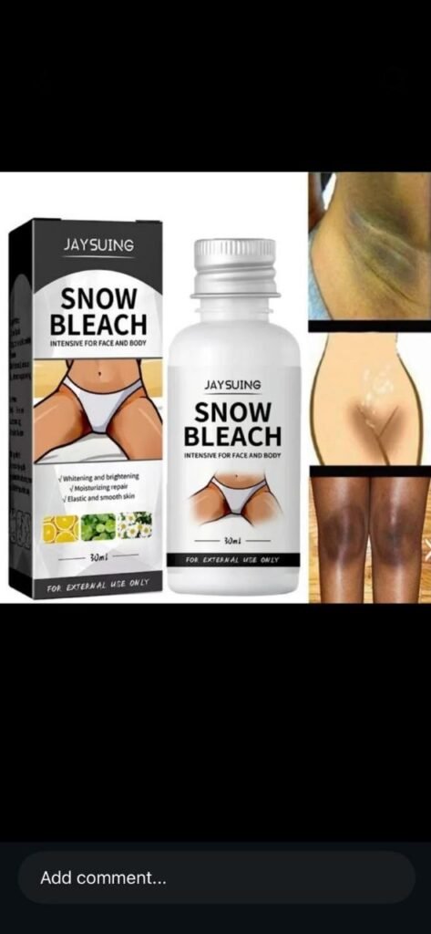 snow bleach cream